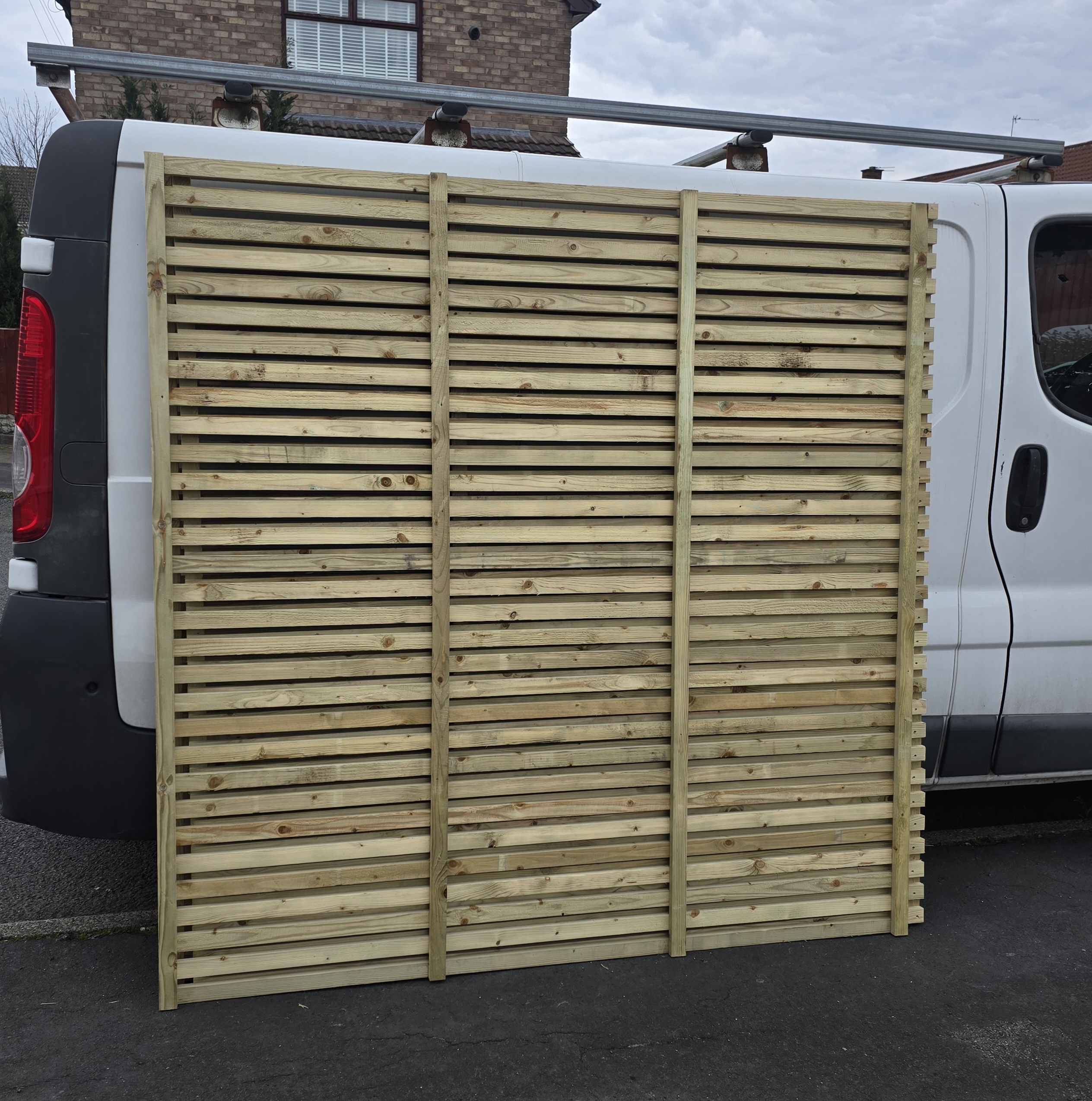 Handmade Venetian Trellis Panels by CRISY Carpentry in Liverpool